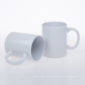 Großhandel 320ml USA Lagerhause Sublimation Blanks Spülmaschine Safer Schicht Keramik Becher Kaffeetasse Kaffee Tasse